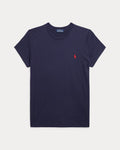 Cotton Jersey Crewneck T-Shirt - Cruise Navy
