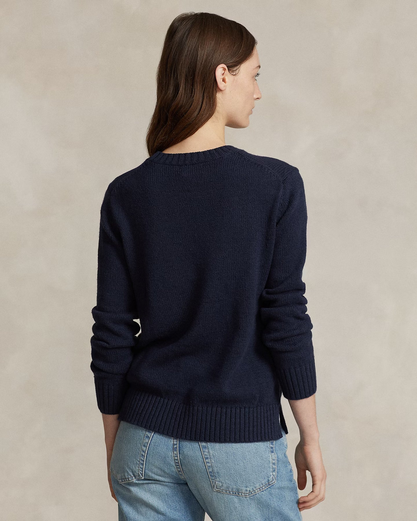 Polo Ralph Lauren Bear Sweater - Navy Multi