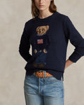 Polo Ralph Lauren Bear Sweater - Navy Multi