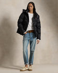 Vattenavvisande quiltad dunjacka - Polo Black