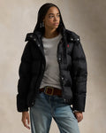 Vattenavvisande quiltad dunjacka - Polo Black
