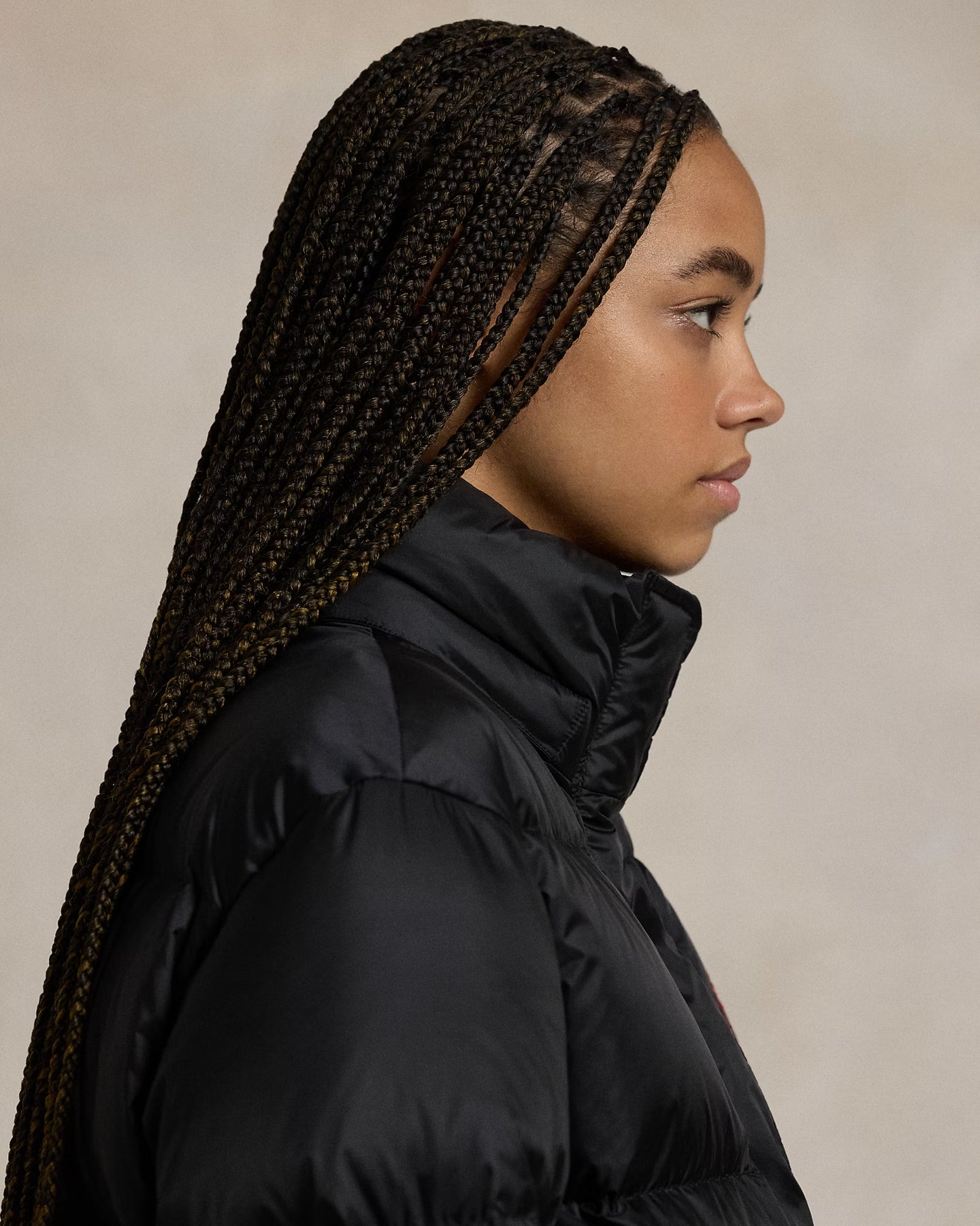 Vattenavvisande quiltad dunjacka - Polo Black