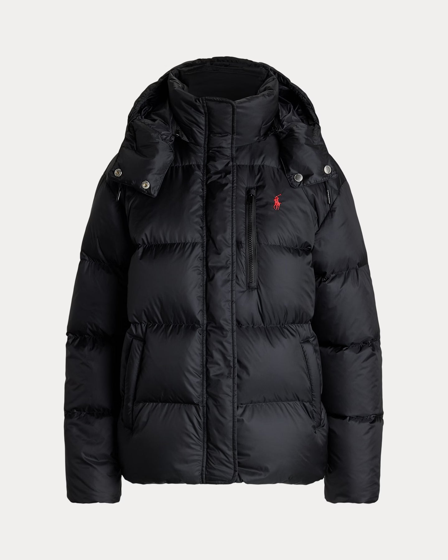 Vattenavvisande quiltad dunjacka - Polo Black