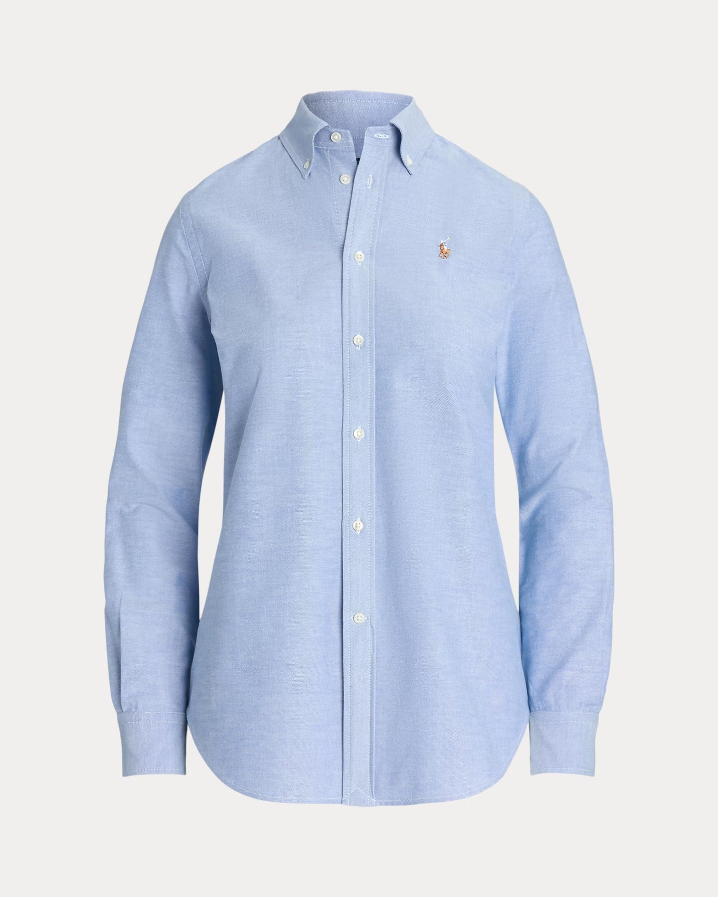 The Iconic Stretch Slim Fit Oxford Skjorta - Bsr Blue