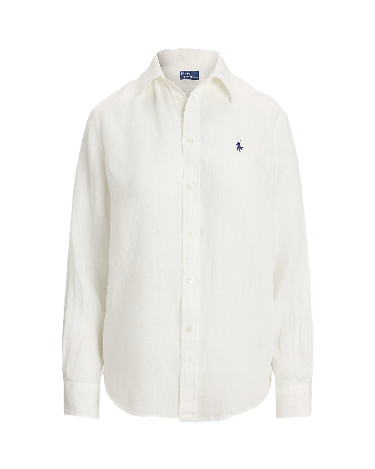 Classic Fit Linskjorta - Classic Oxford White