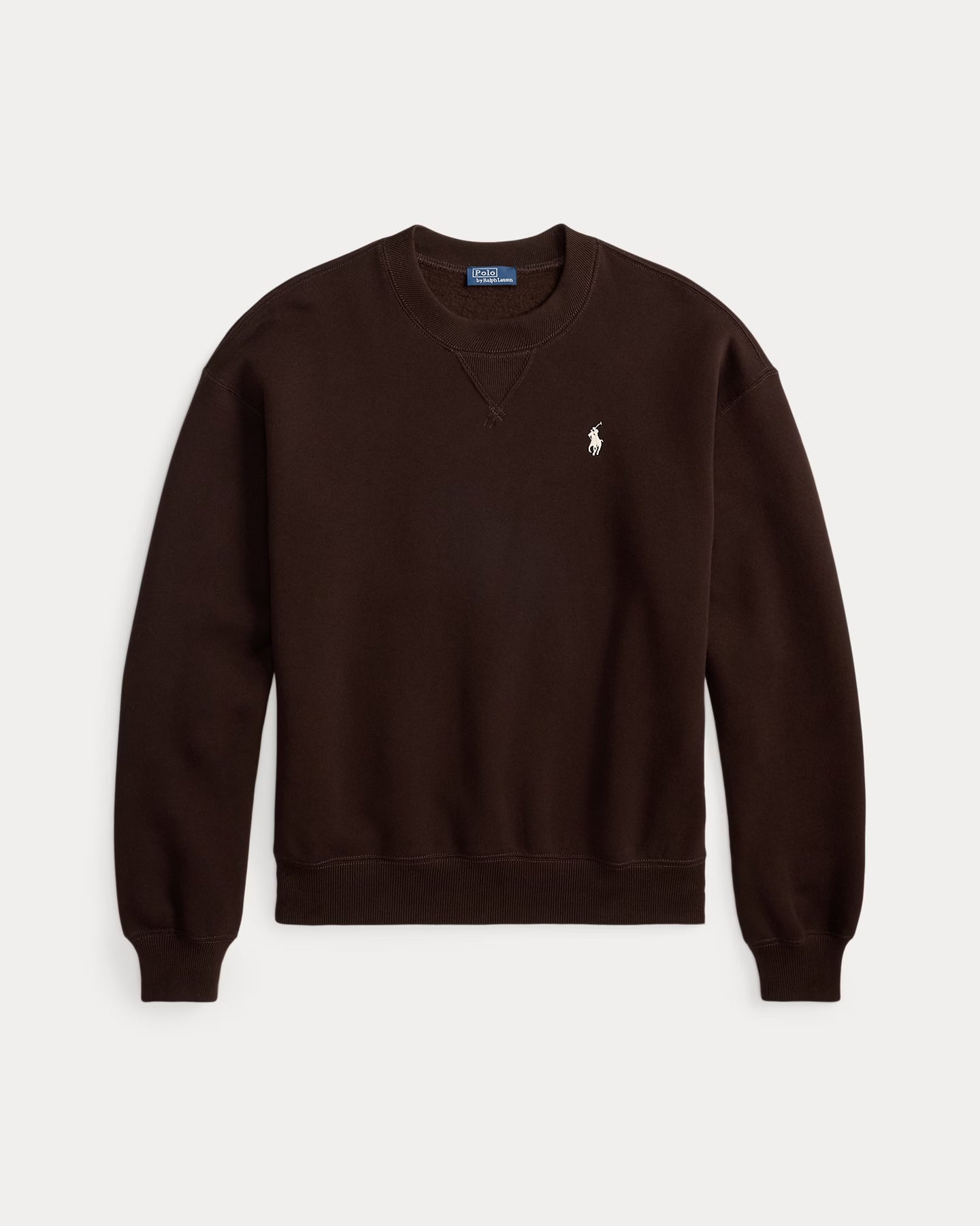 Fleece Crewneck - Brun