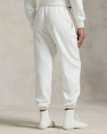 Fleece Drawstring Tracksuit Bottoms - Vit
