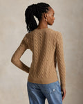 Julianna Long Sleeve Pullover - Camel Melange