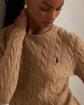 Julianna Long Sleeve Pullover - Camel Melange