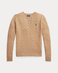 Julianna Long Sleeve Pullover - Camel Melange