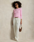 Polo Ralph Lauren Julianna Long Sleeve Cotton Pullover - Carmel Pink