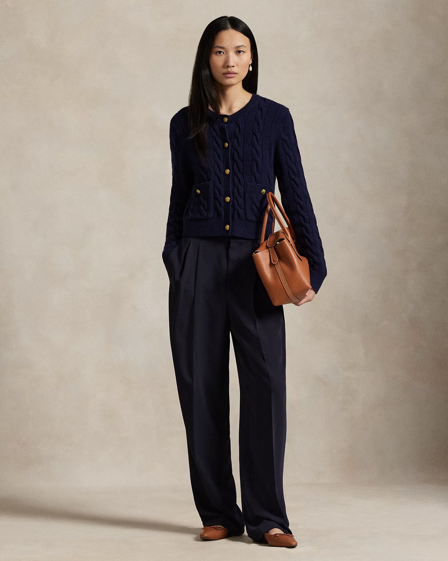 Polo Ralph Lauren Sweater-Cardigan - Hunter Navy