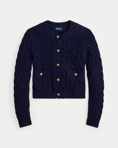 Sweater-Cardigan - Hunter Navy