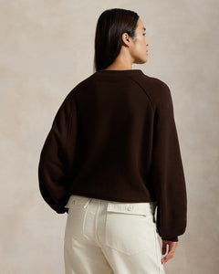 Knit-Sweatshirt - Circuit Brown