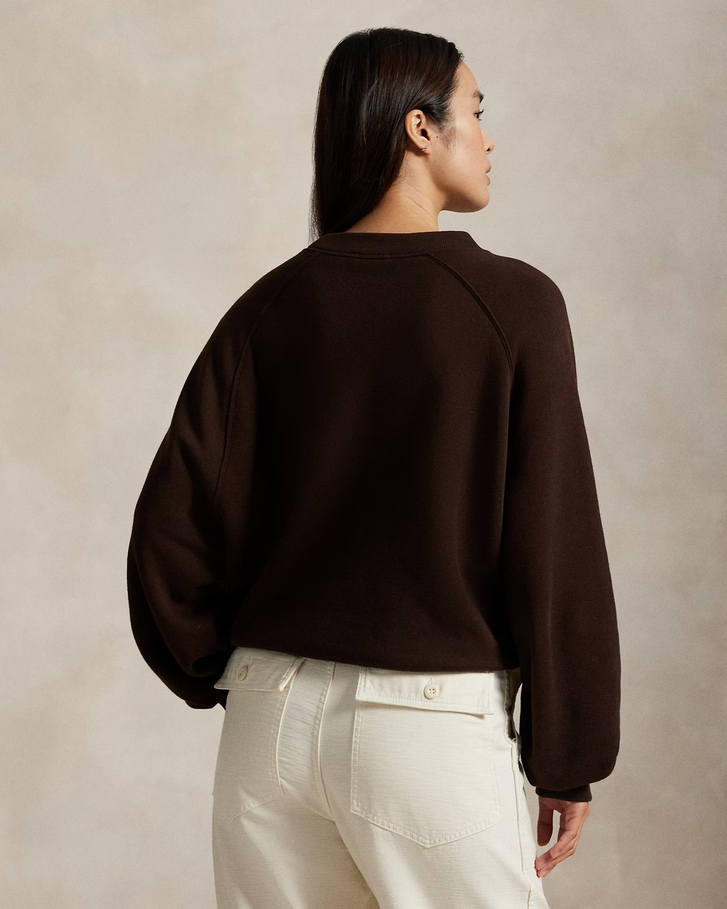 Knit-Sweatshirt - Circuit Brown