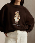 Knit-Sweatshirt - Circuit Brown