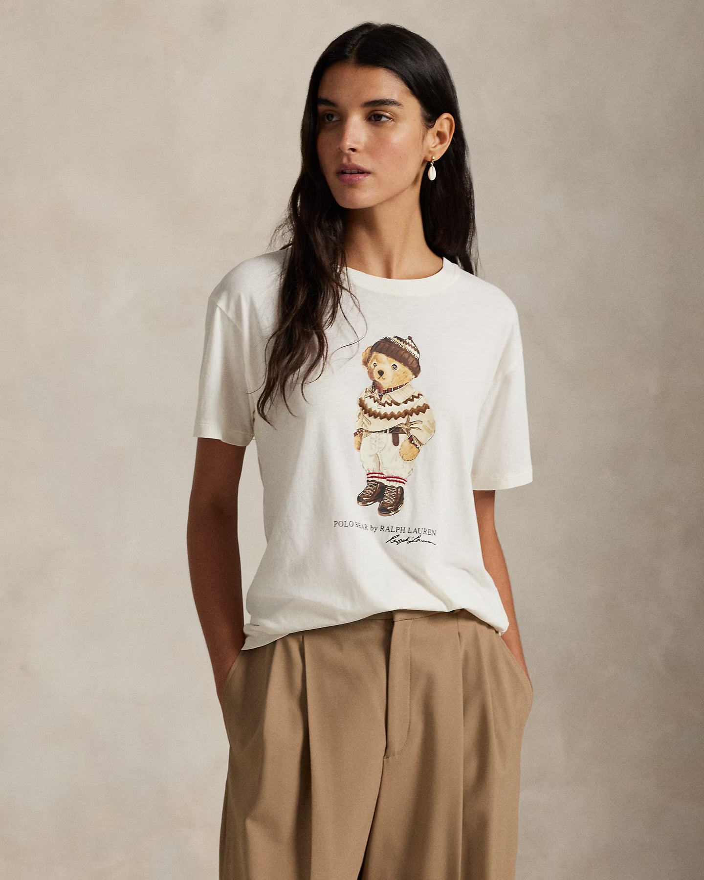 Knit-T-Shirt - Warm White