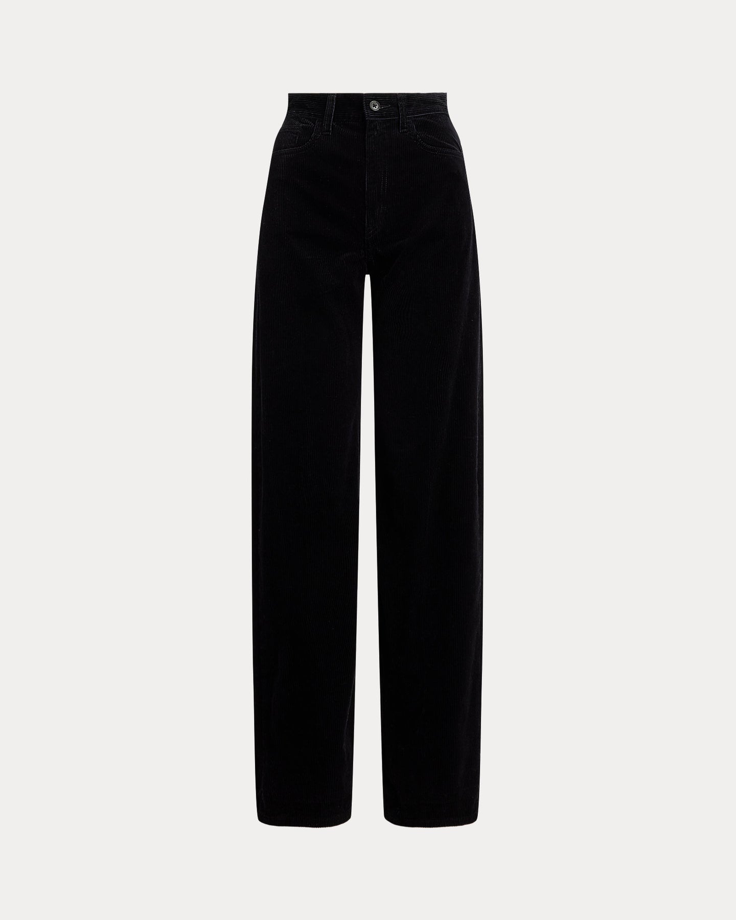 Woven-Wide Leg-Pants - Polo Black