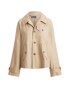 Cotton Twill Jacket - Beige