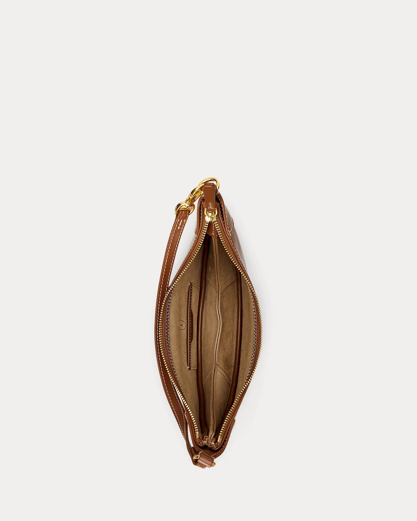 Polo Id Calfskin Mini Shoulder Bag - Cuoio