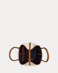 Bellport Canvas Medium Tote - Natural/Navy