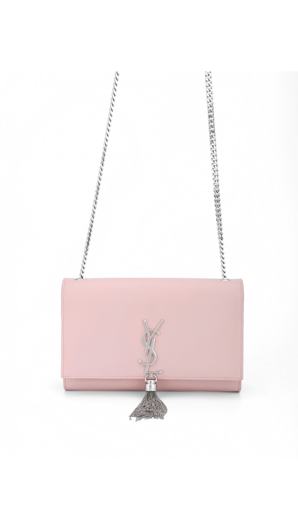 Saint Laurent Kate Medium Tassel Bag - Rosa