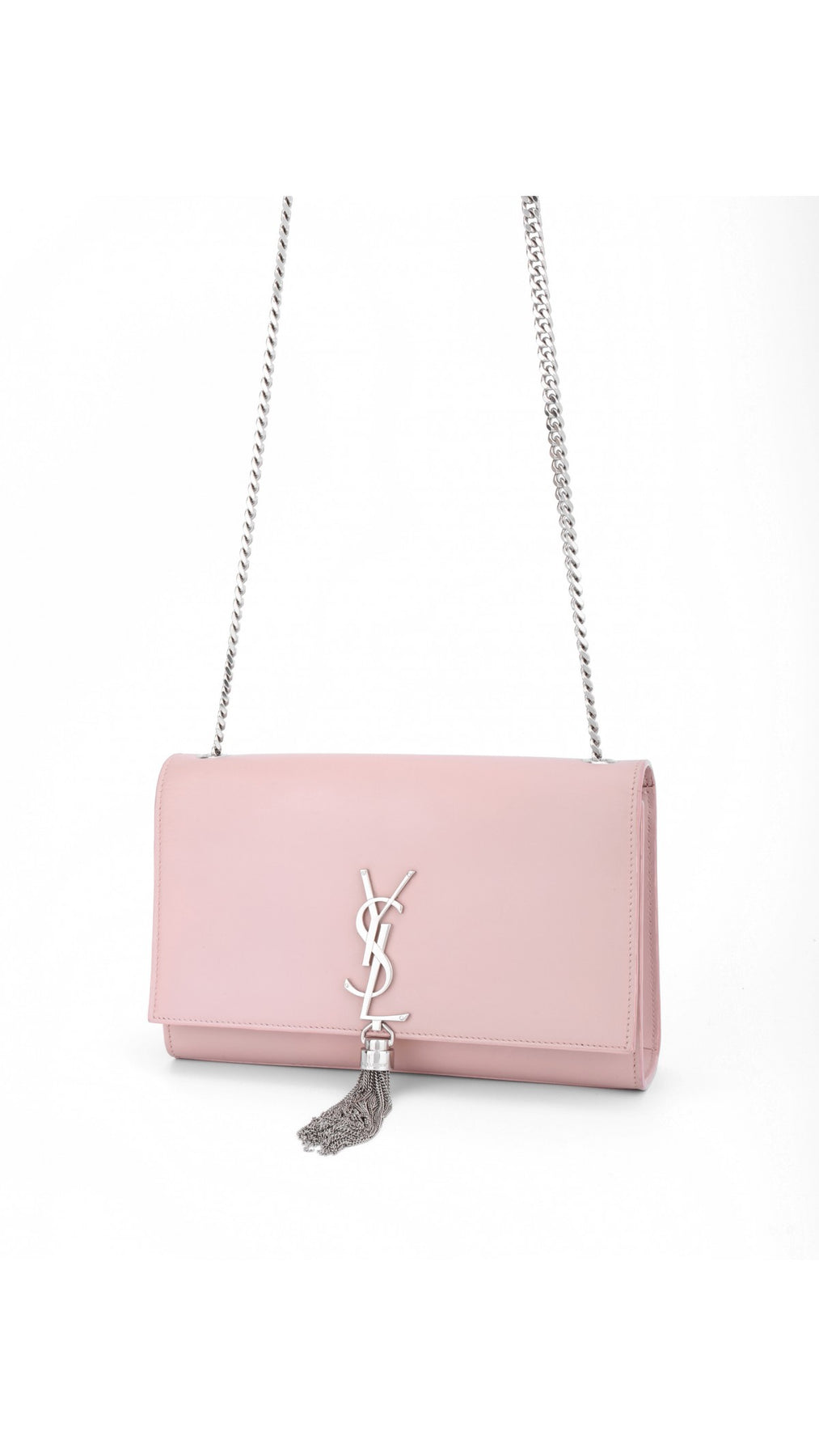 Saint Laurent Kate Medium Tassel Bag - Rosa