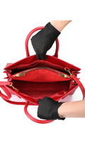 Saint Laurent Sac De Jour Väska - Röd