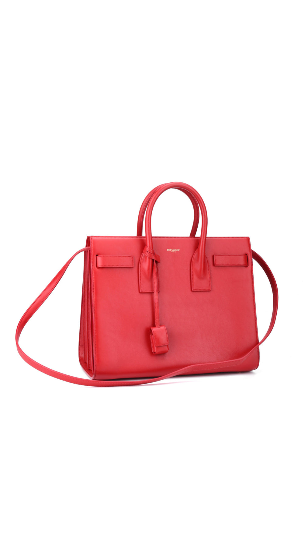 Saint Laurent Sac De Jour Väska - Röd