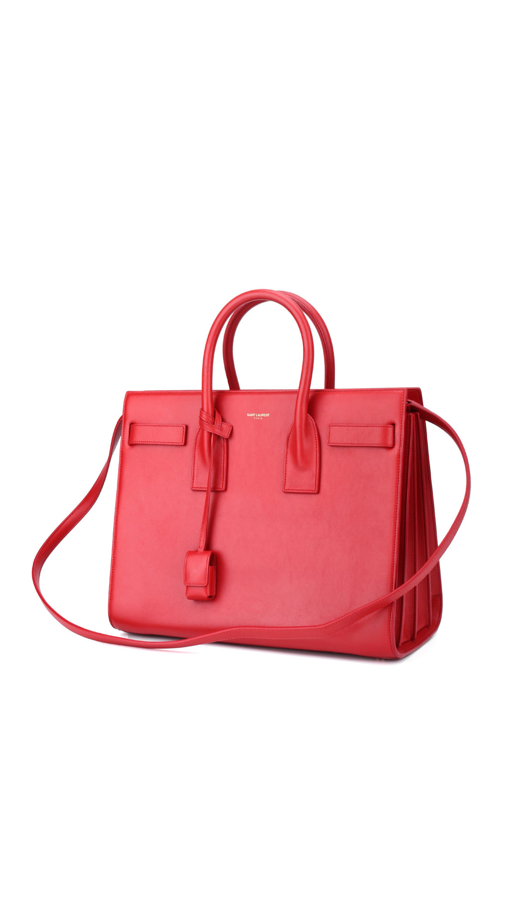 Saint Laurent Sac De Jour Väska - Röd