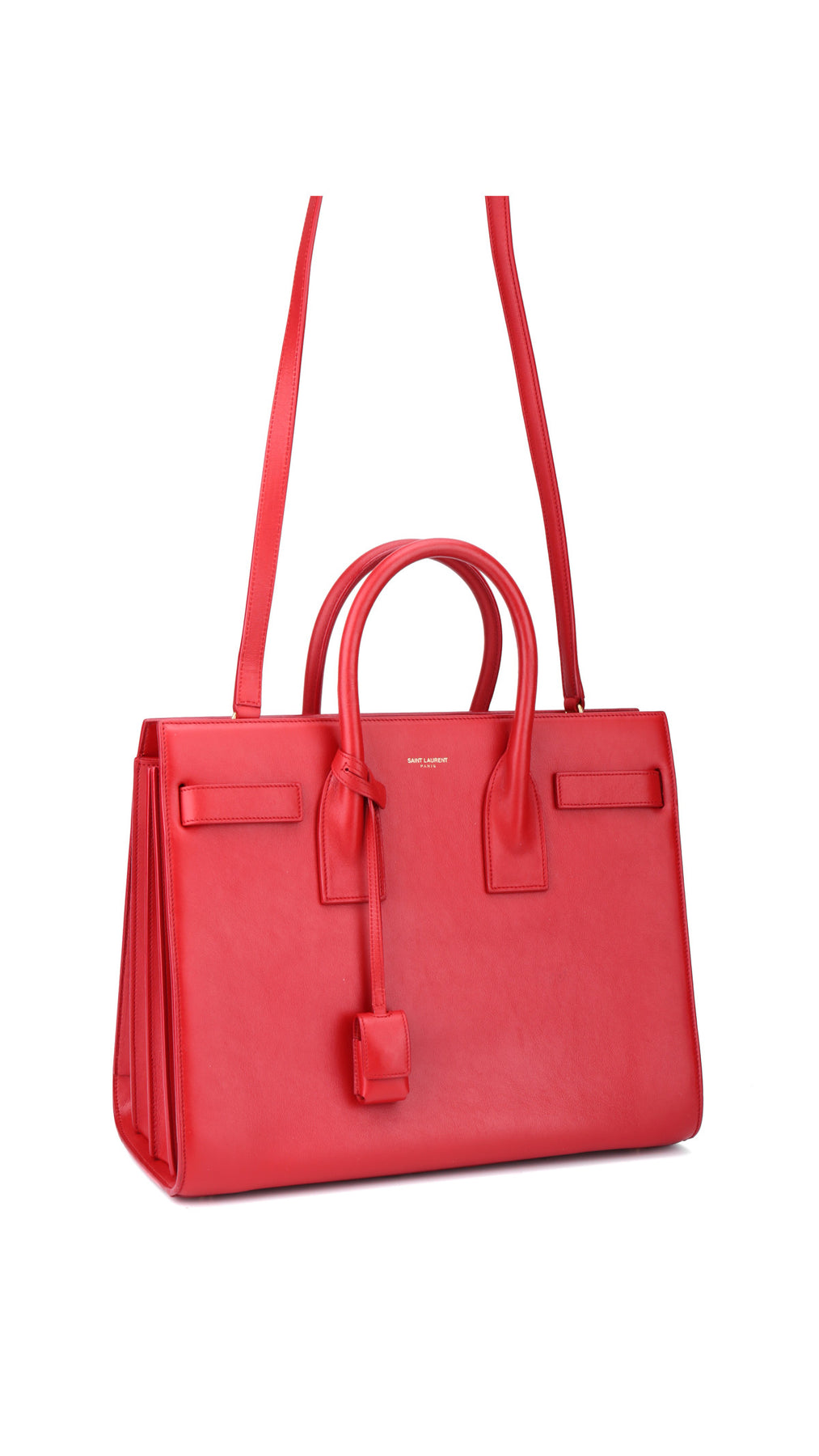 Saint Laurent Sac De Jour Väska - Röd