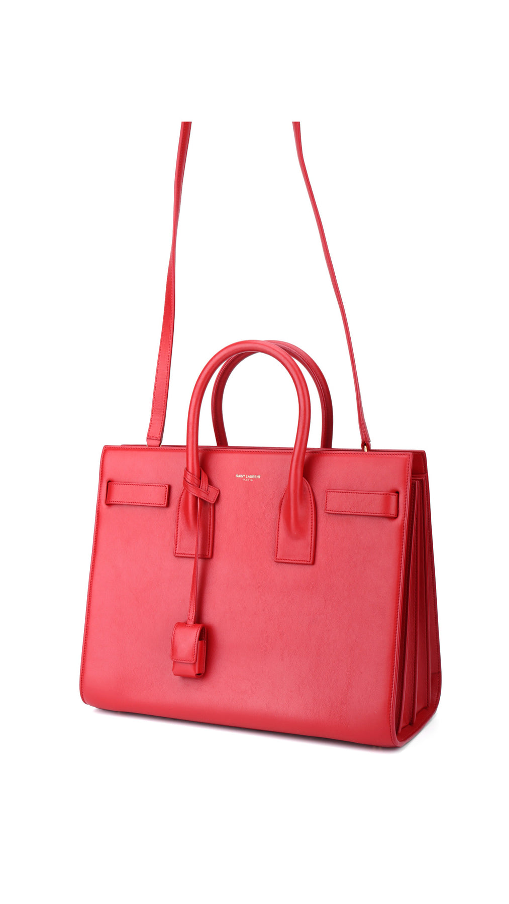 Saint Laurent Sac De Jour Väska - Röd