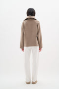PerryIW Short Coat - Sandy Grey Melange