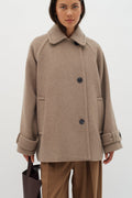ThoraIW Minona Coat - Sandy Grey Melange