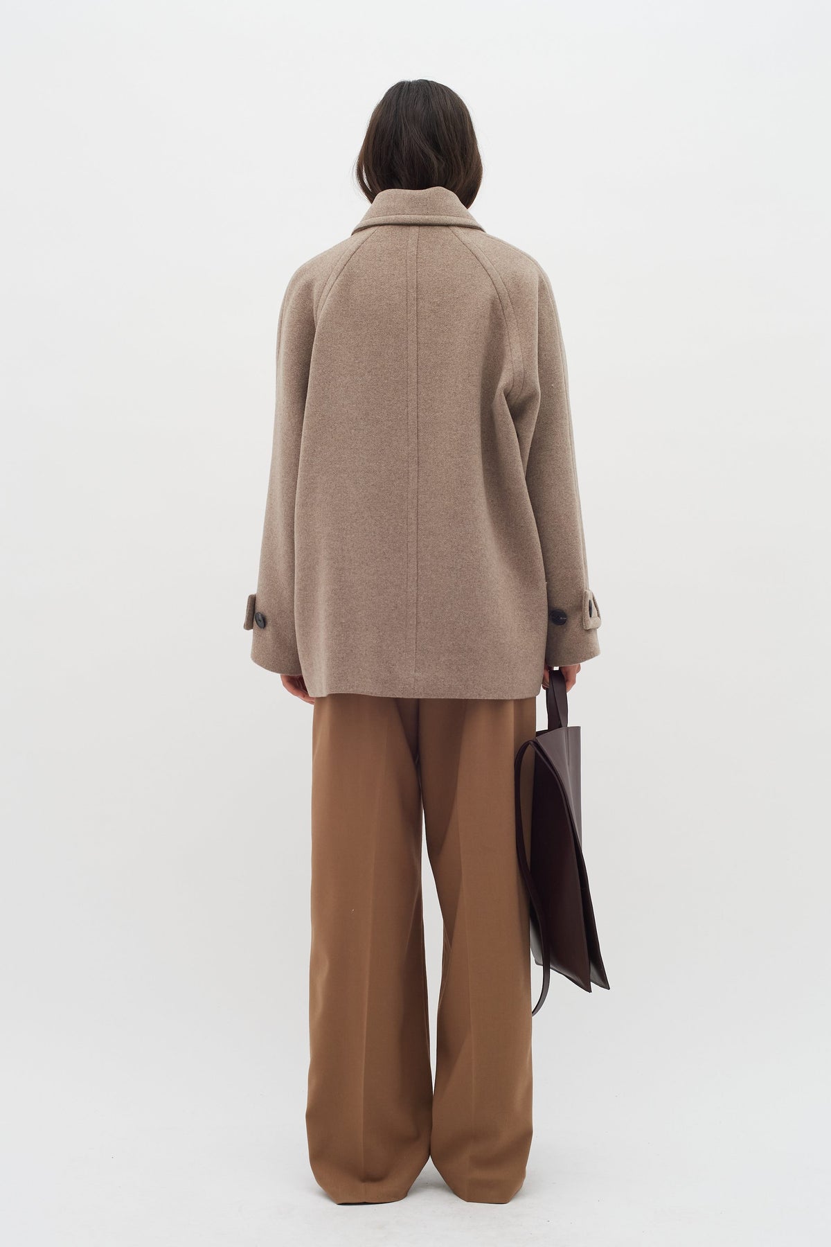 ThoraIW Minona Coat - Sandy Grey Melange