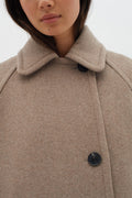 ThoraIW Minona Coat - Sandy Grey Melange