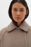 ThoraIW Minona Coat - Sandy Grey Melange
