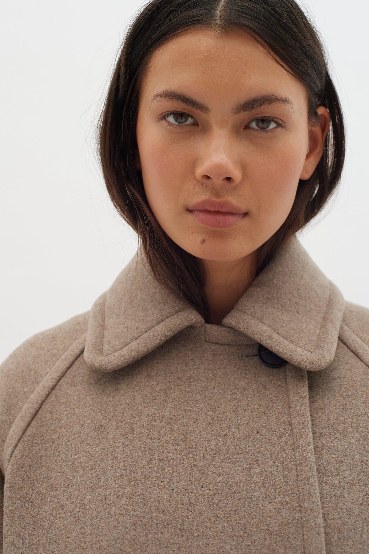 ThoraIW Minona Coat - Sandy Grey Melange
