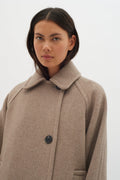 ThoraIW Minona Coat - Sandy Grey Melange