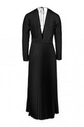 Sara Dress Satin - Black