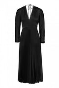 Sara Dress Satin - Black