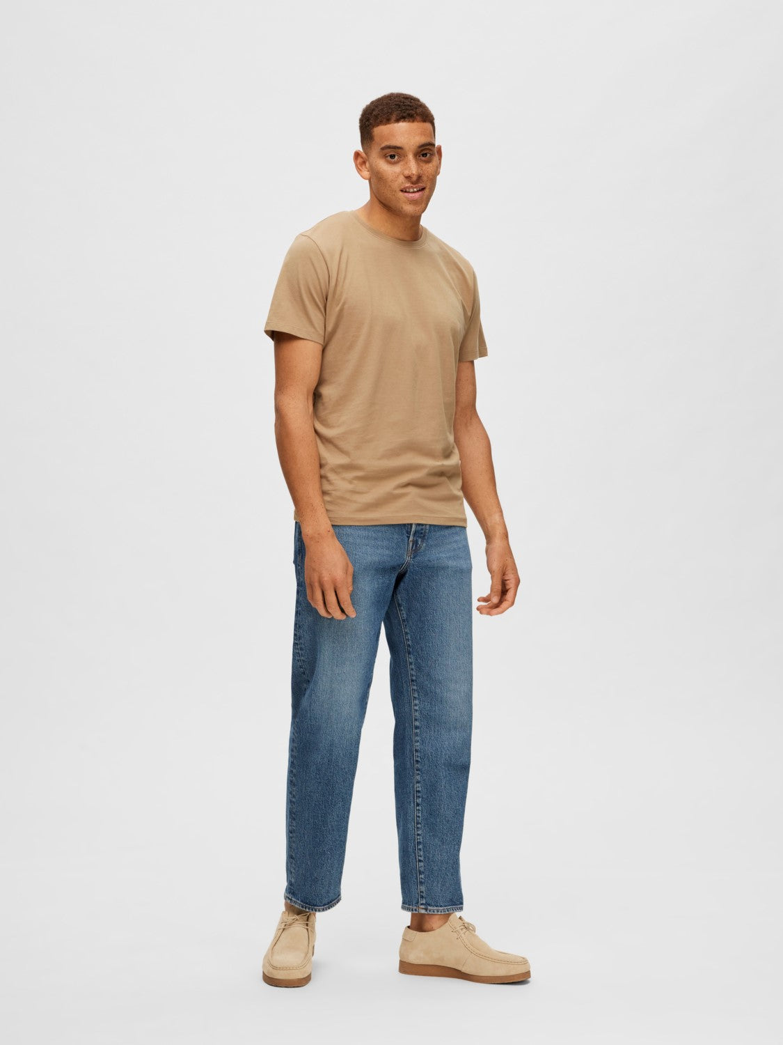 Aspen Ss O-Neck Tee W - Kelp