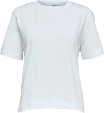 Essential Ss Boxy Tee - Bright White
