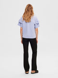 Eliana MW Slim Flared Pant - Black