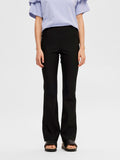 Eliana MW Slim Flared Pant - Black