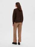 Lulu Ls Knit Short Cardigan - Java