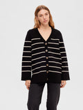 Liva LS Long Knit Cardigan - Black