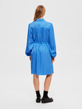 Thea Ls Short Dress - Nebulas Blue