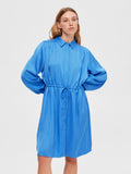 Thea Ls Short Dress - Nebulas Blue