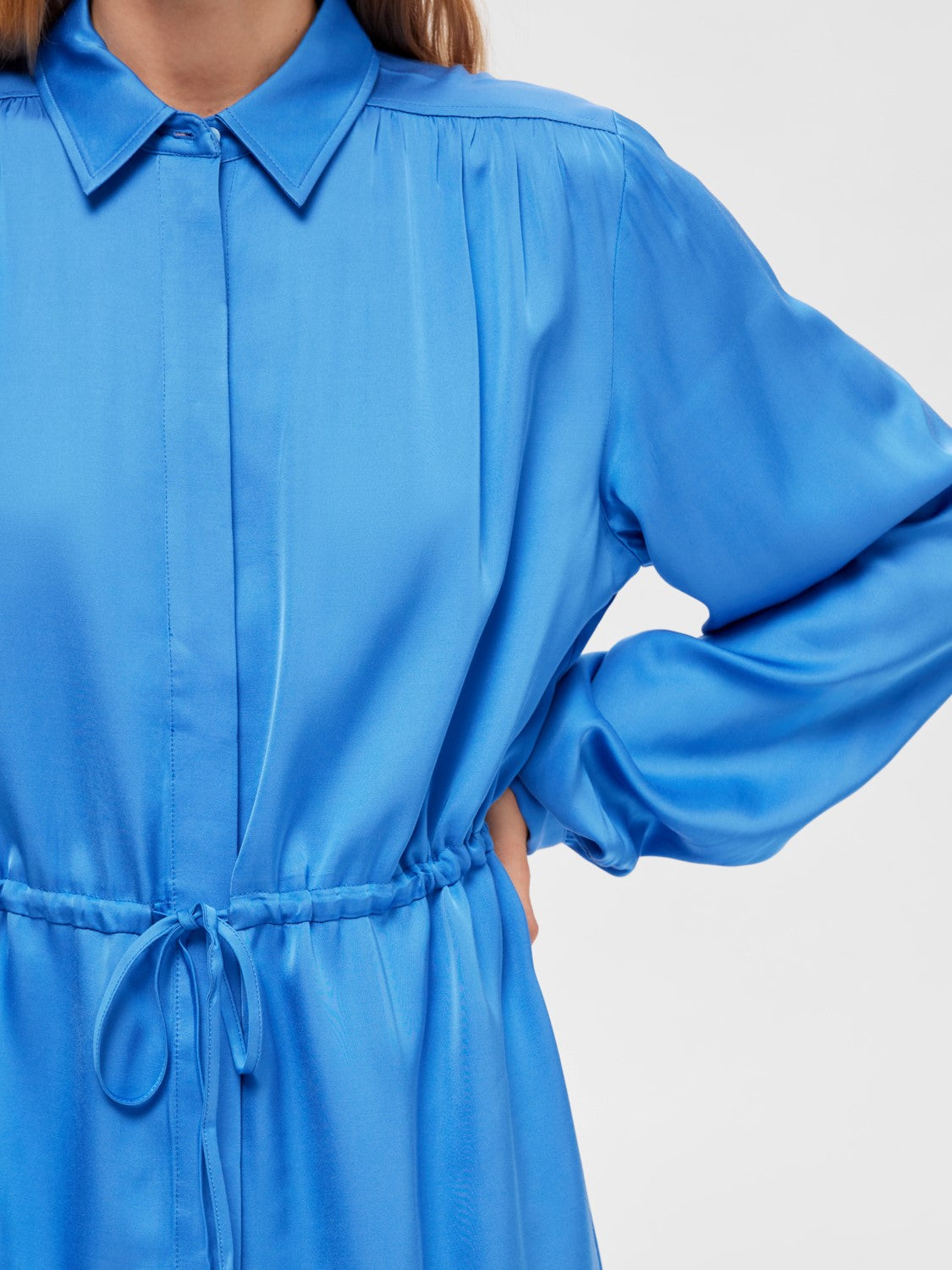 Thea Ls Short Dress - Nebulas Blue